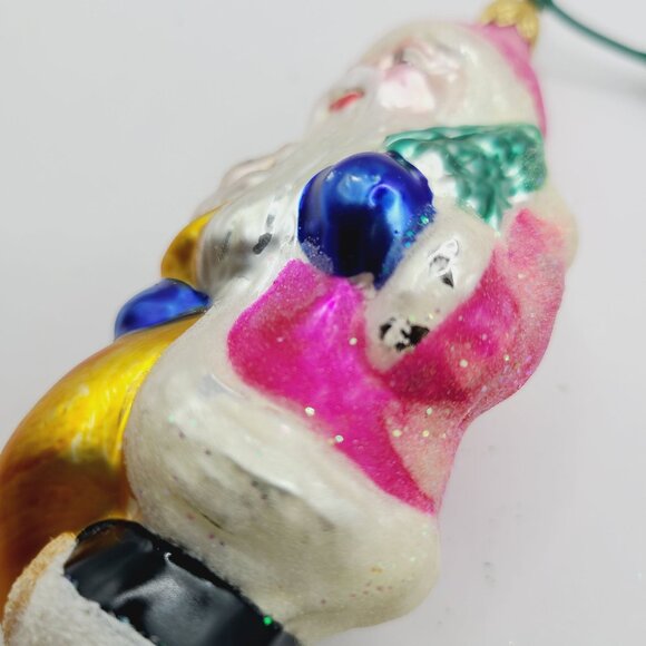 Vintage Christopher Radko Ornament Santa with Tree & Bag of Toys Good Condition - Picture 5 of 8